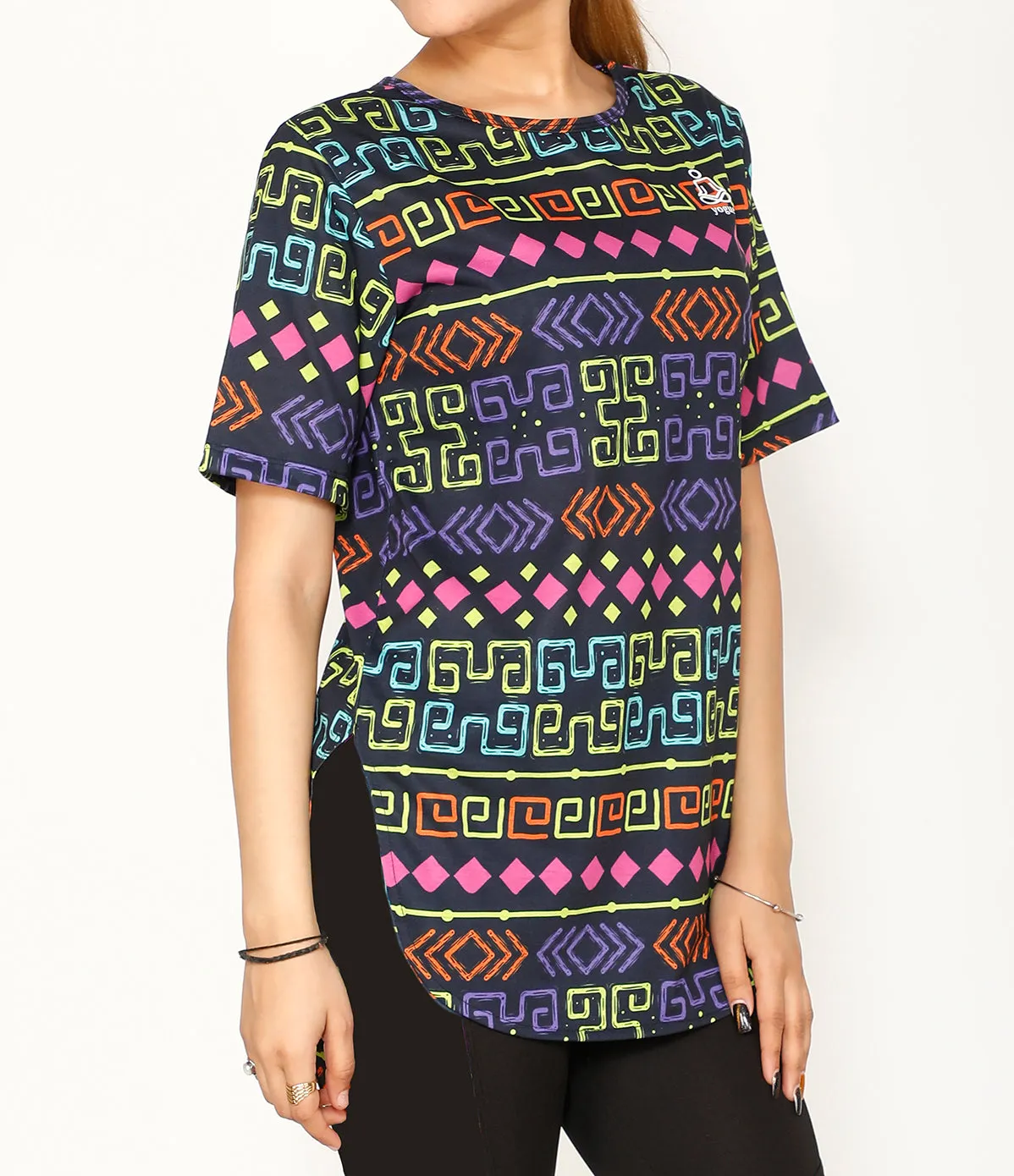 Subsahara Cotton Longline T-shirt