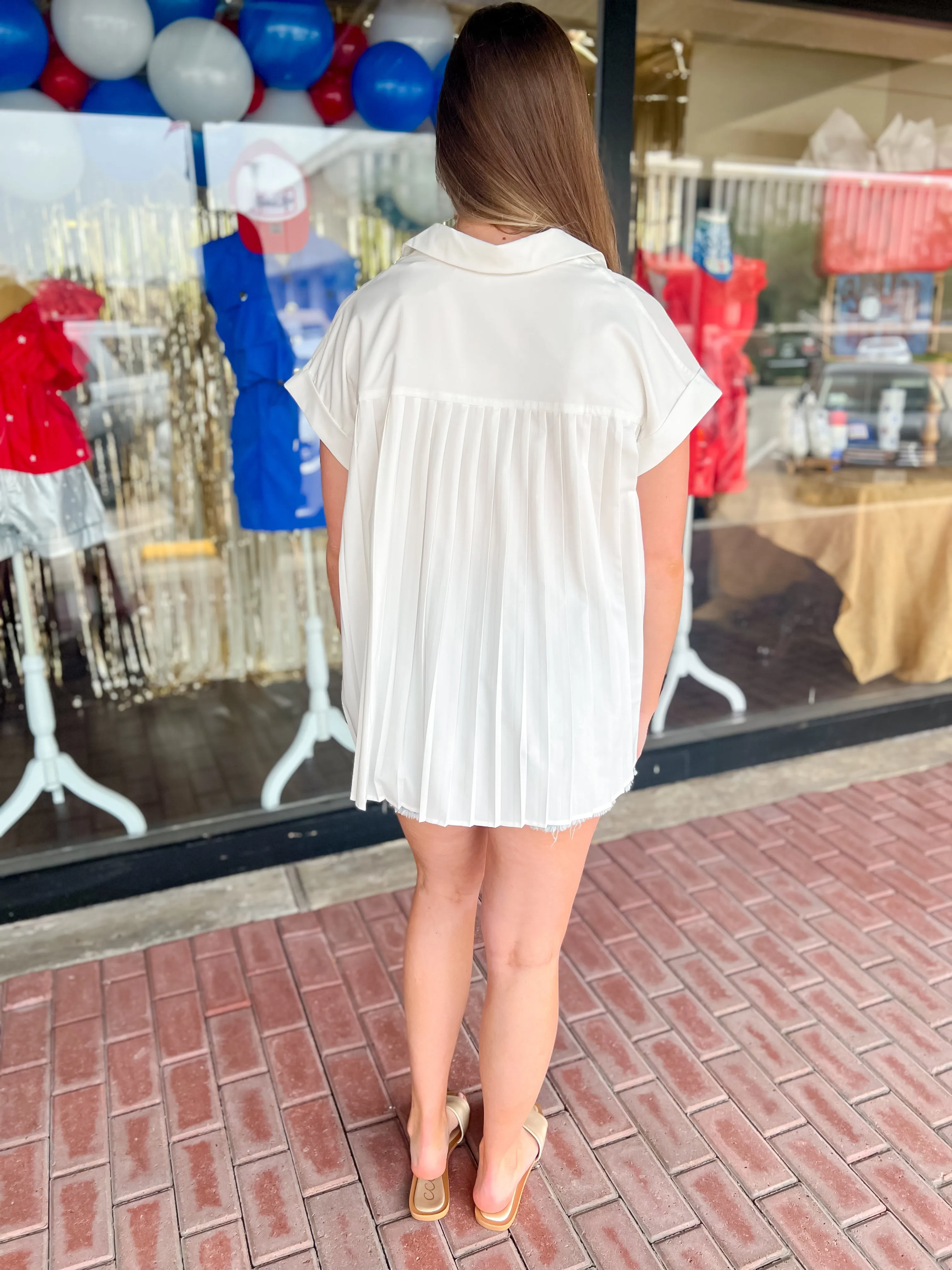The Simple Life Top-Off White