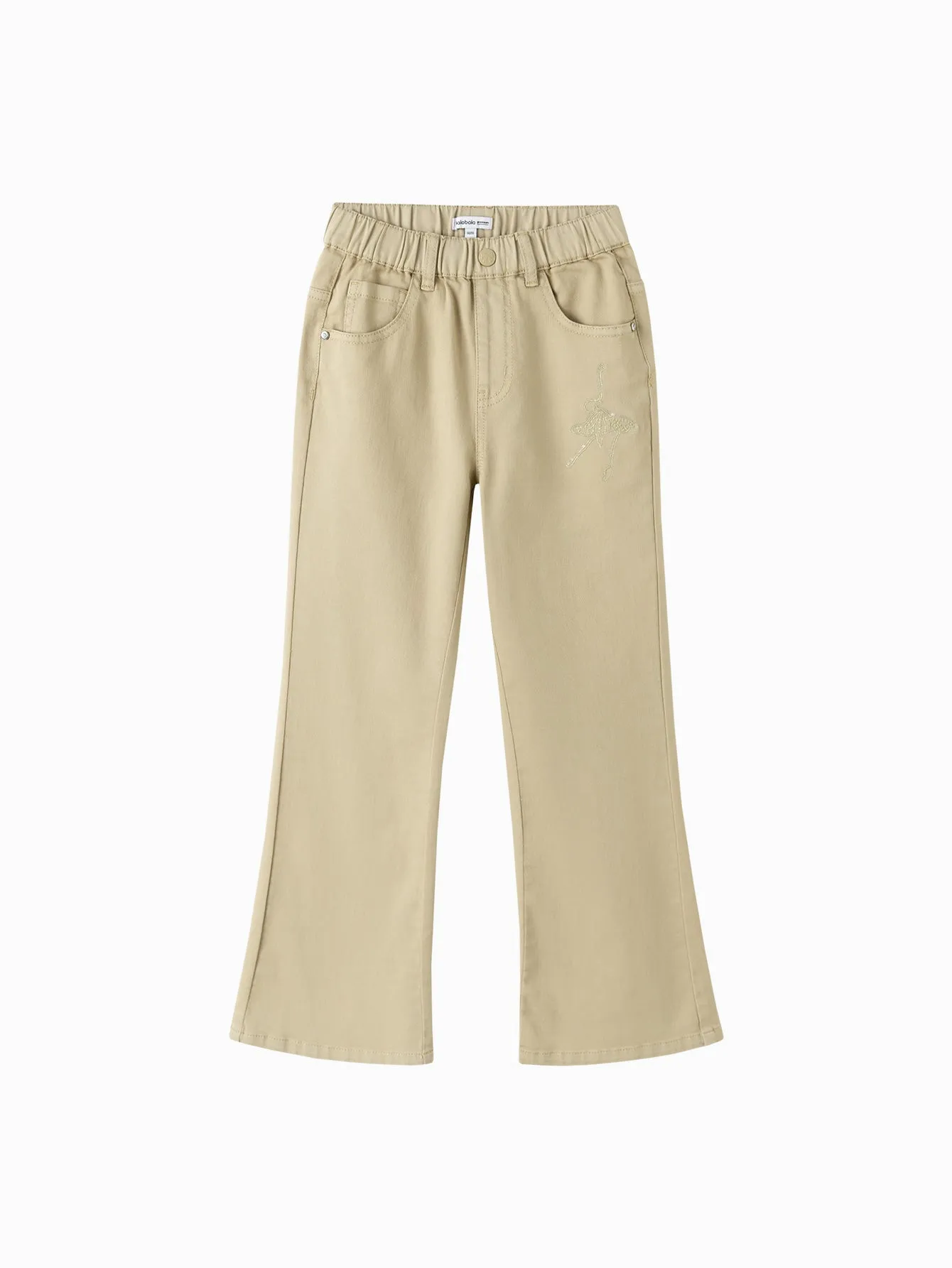 Toddler Girl Denim Trousers