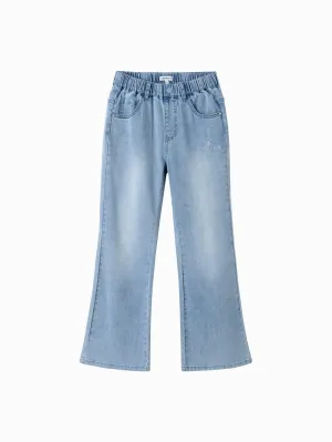 Toddler Girl Denim Trousers