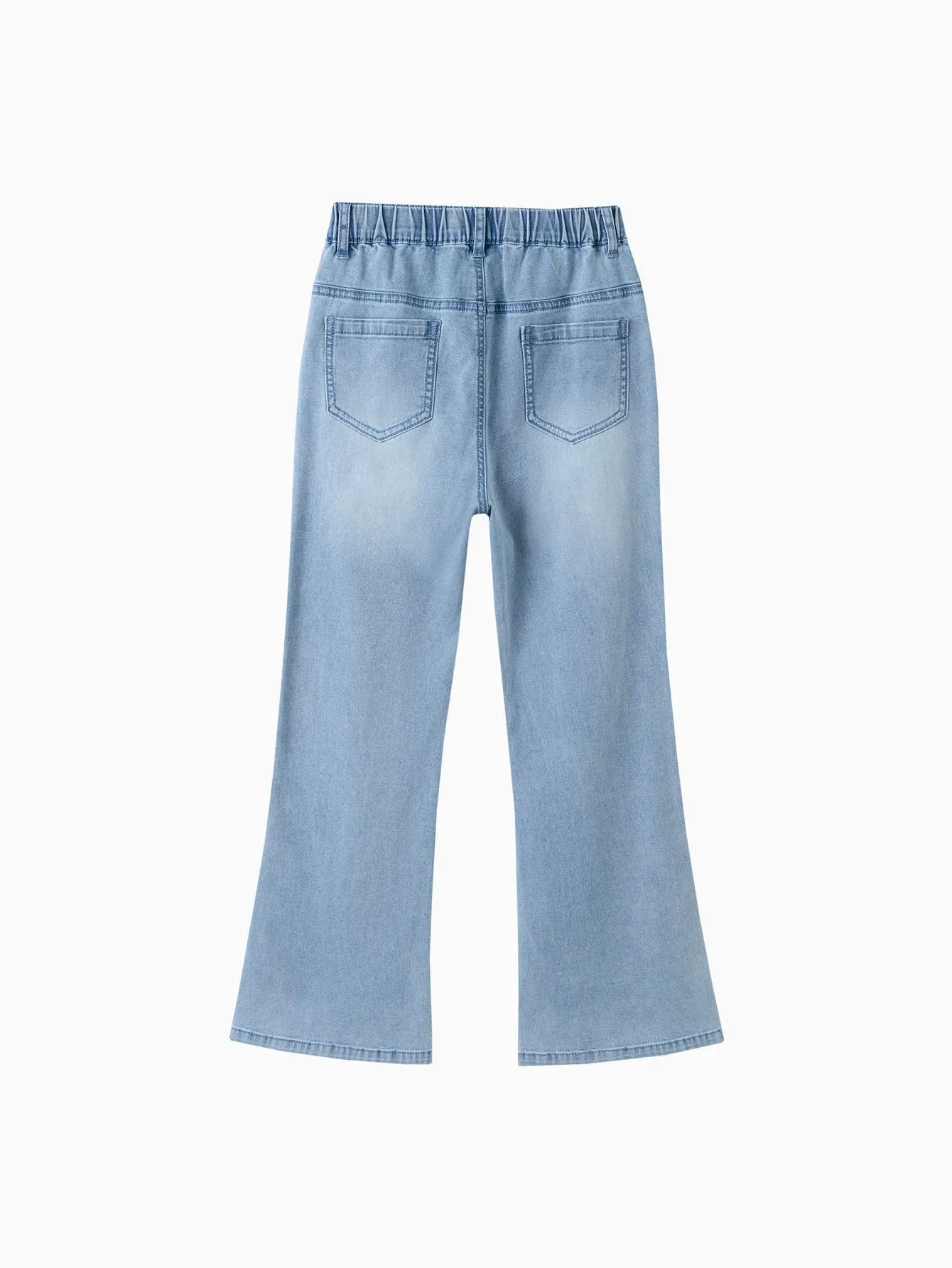Toddler Girl Denim Trousers