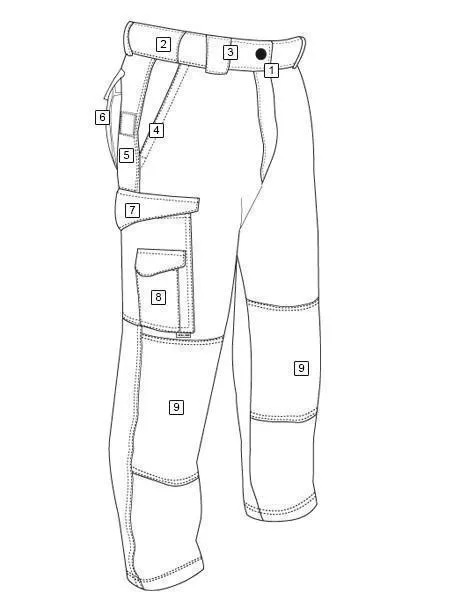 TruSpec 24/7 Series Tactical Pants Dark Navy 1061