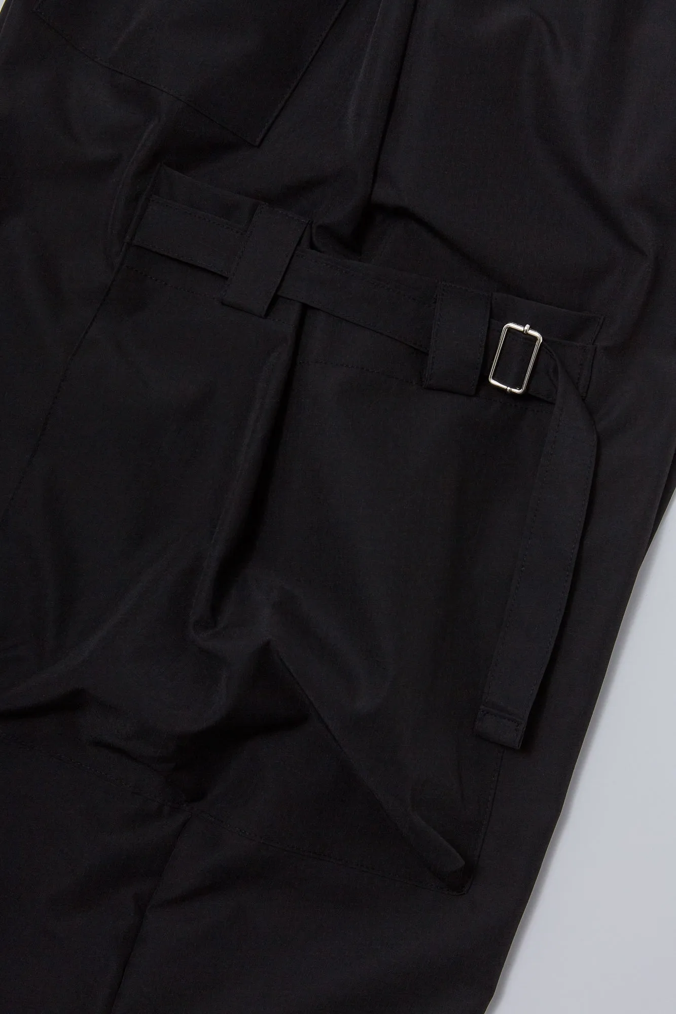 Unbalanced Pocket Wide Cargo Pants