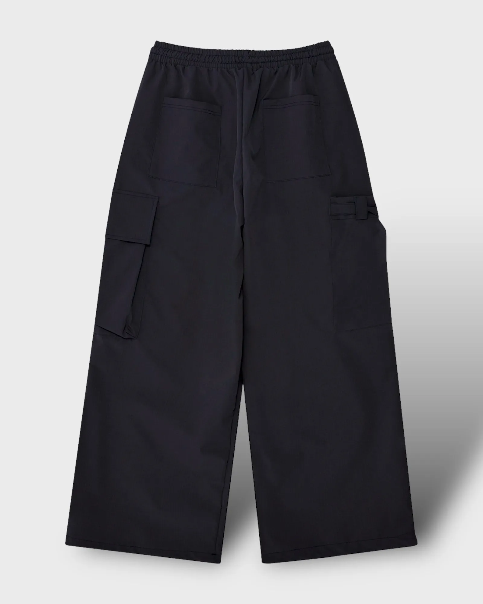 Unbalanced Pocket Wide Cargo Pants