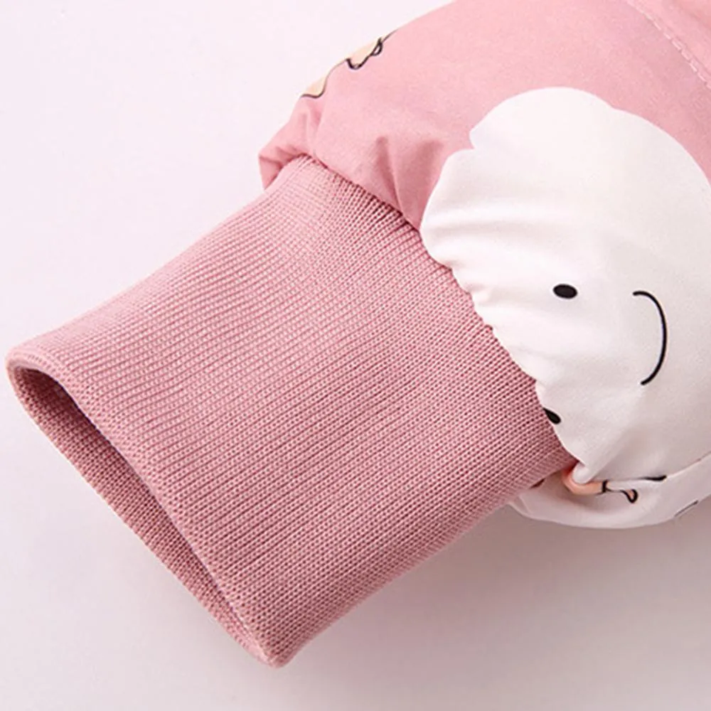 Unisex Cartoon Furry Hoodie Long Sleeve Coat & Overalls Trendy Kids Wholesale Clothing