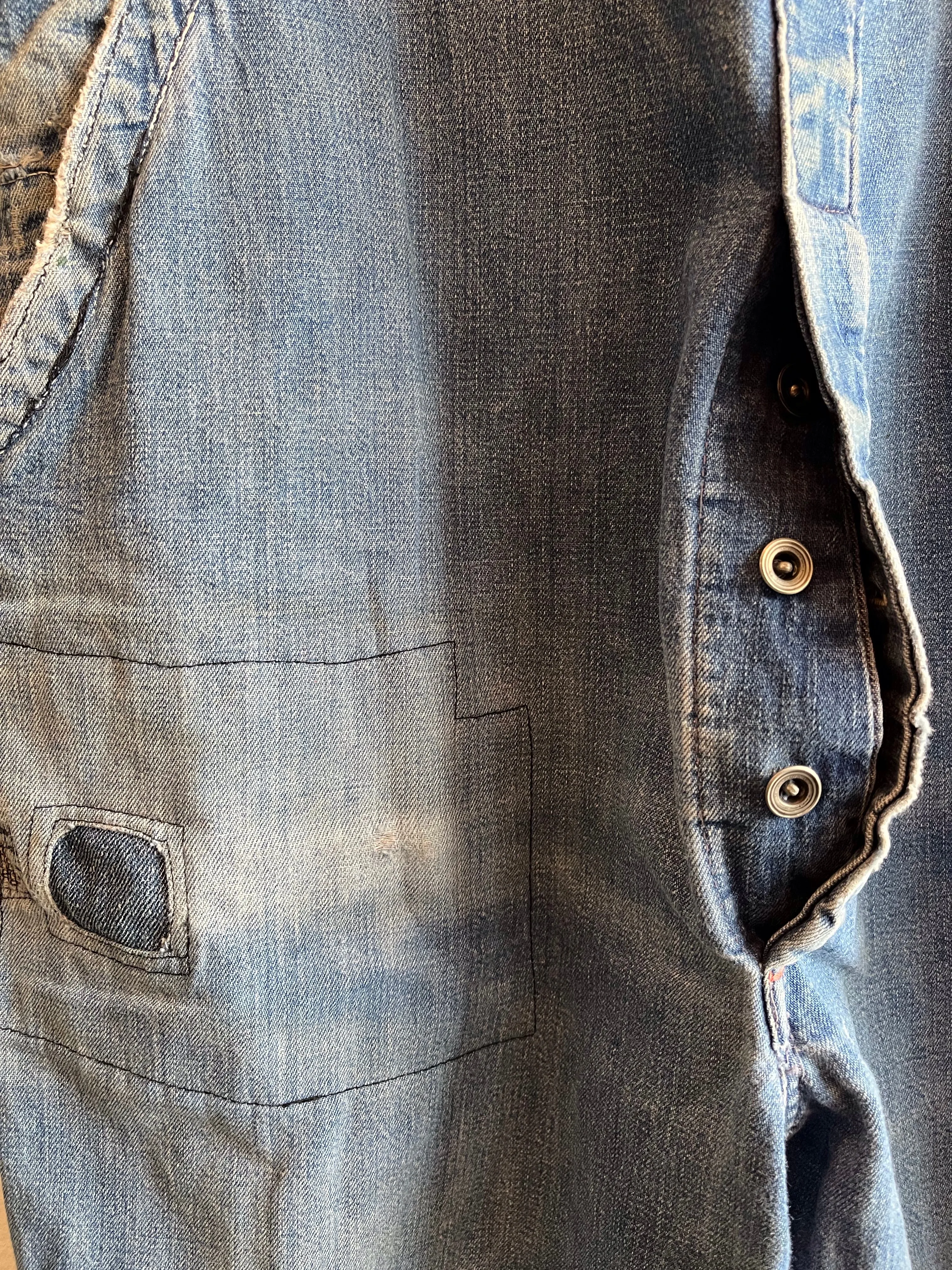 Vintage 1970s Big Mac Denim Overalls