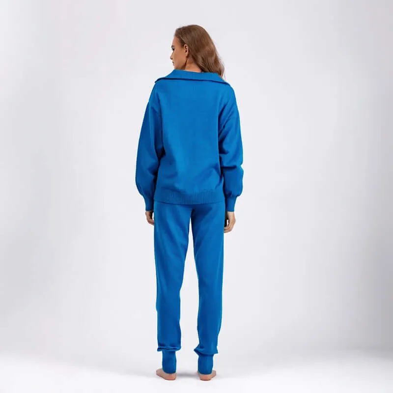 Women's Knitted 2-Piece Set - Stylish & Comfortable
