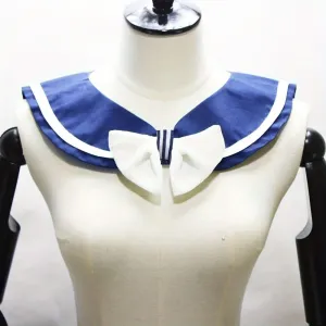 Women's Sailor-Style Detachable Navy Collar