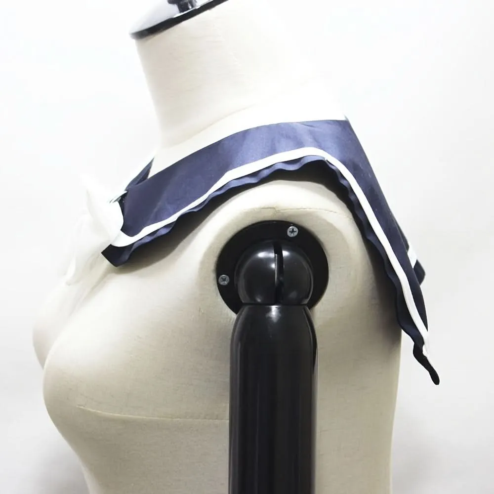 Women's Sailor-Style Detachable Navy Collar