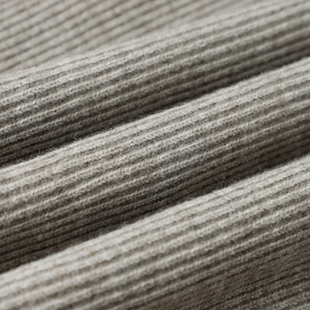 Women's Simple Solid Color Striped Knit Cardigan