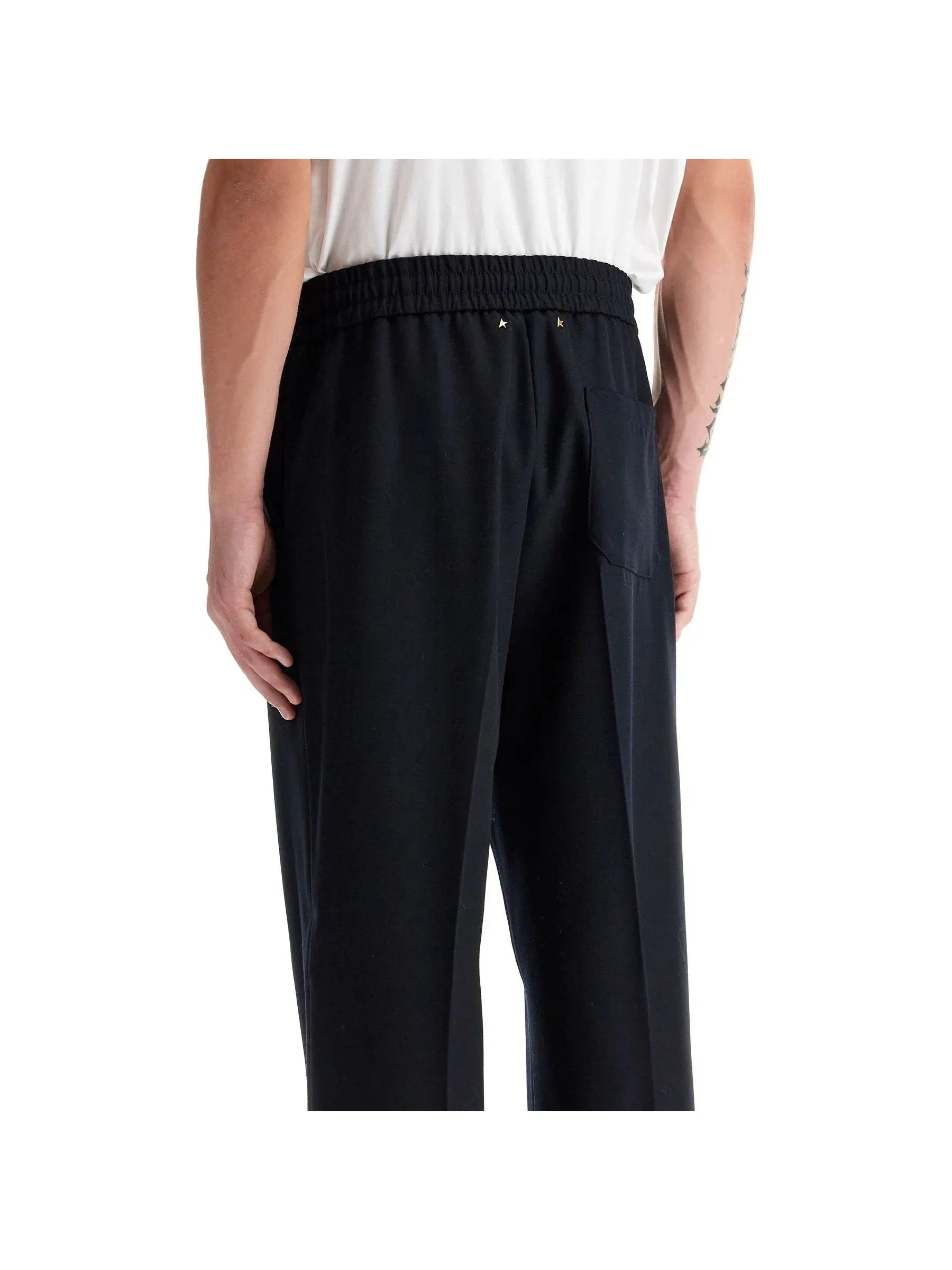Wool Blend Joggers