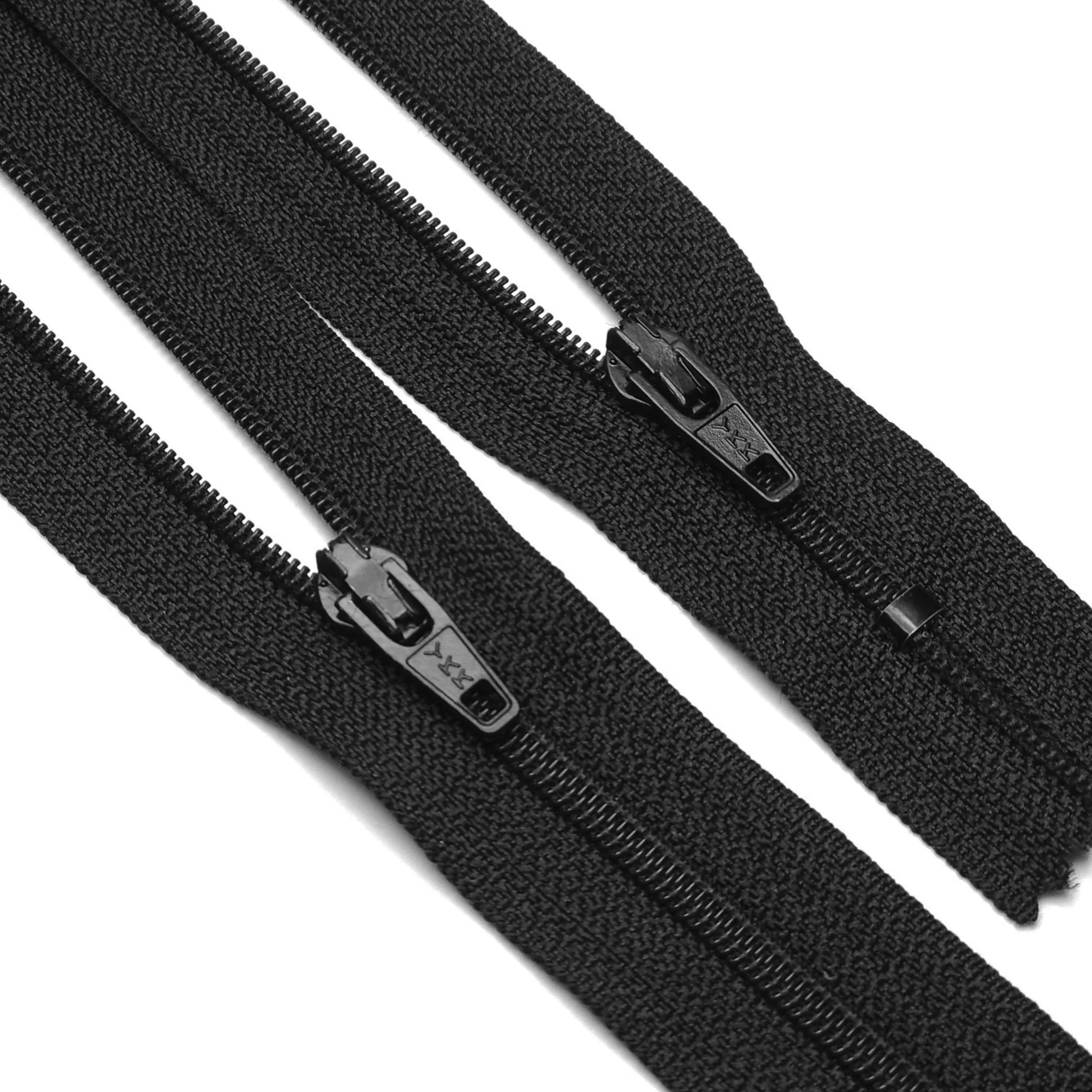 YKK | Closed End Zipper | Nylon Coil | Black | #3