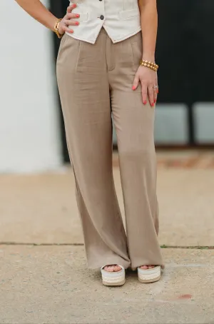 Z Supply: Vista Pant in Iced Coffee